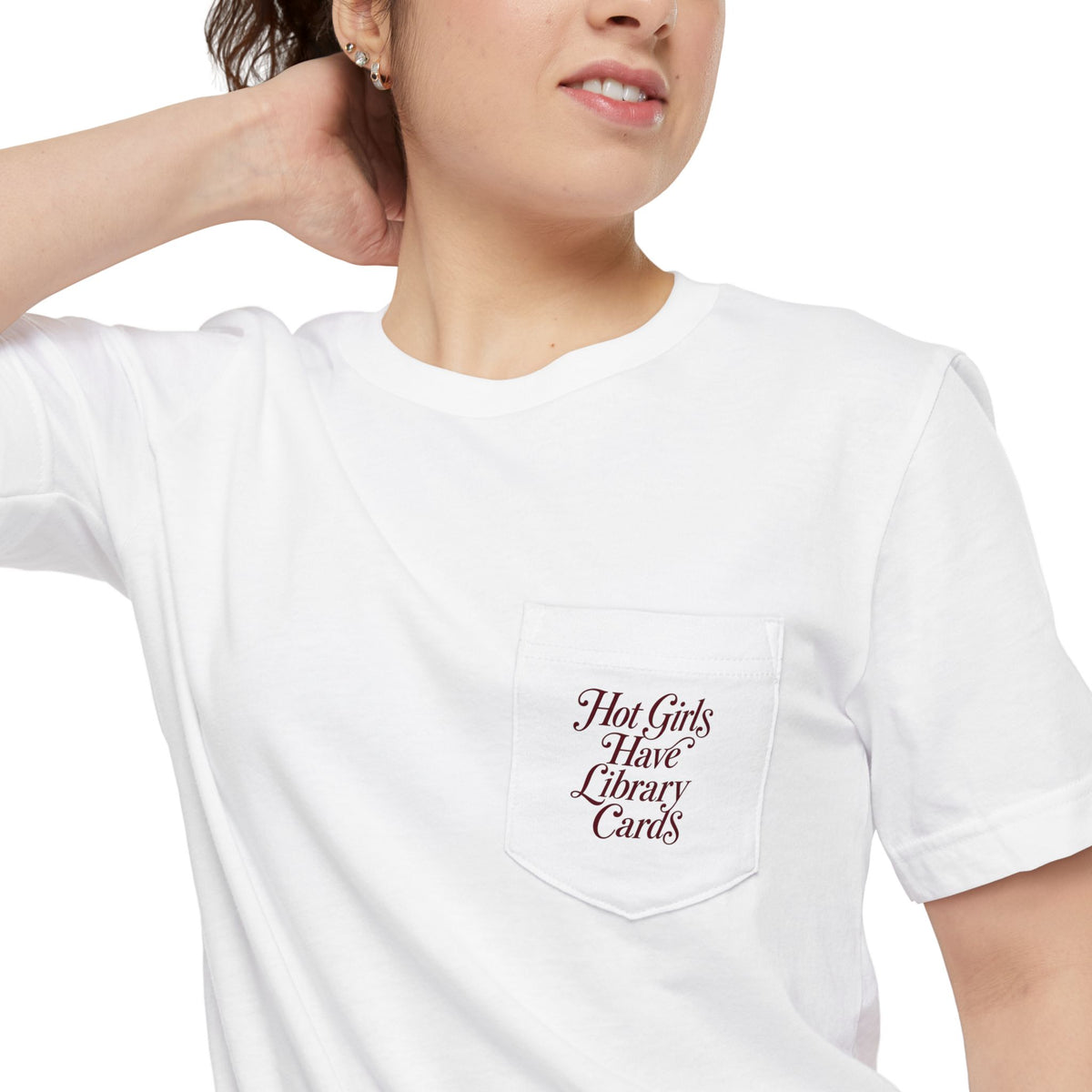 Hot Girls Pocket Tee