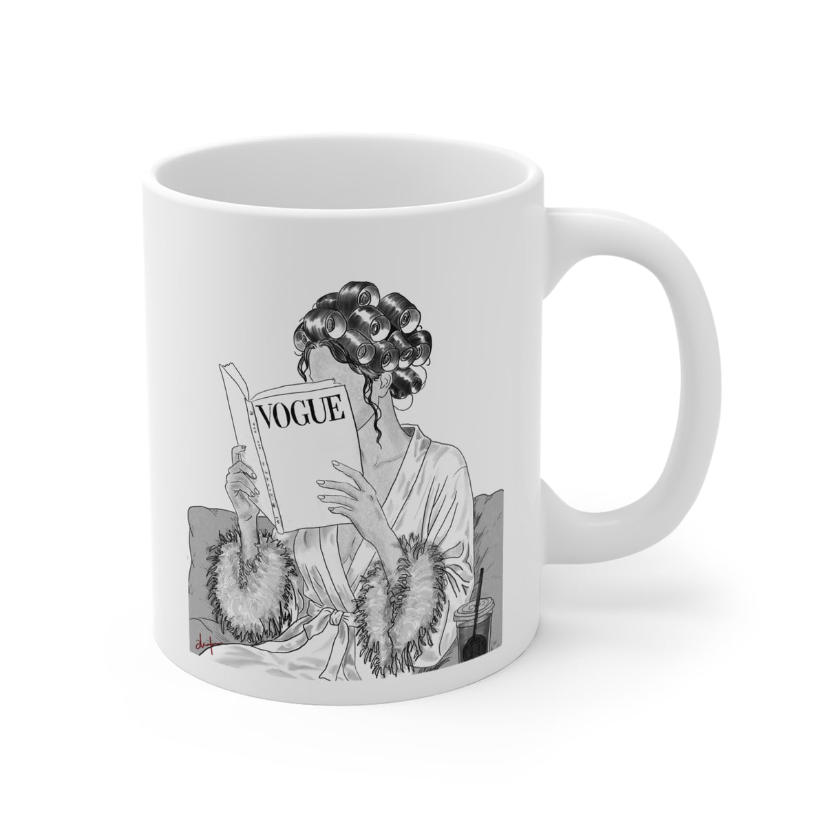 Magazine Reader Mug