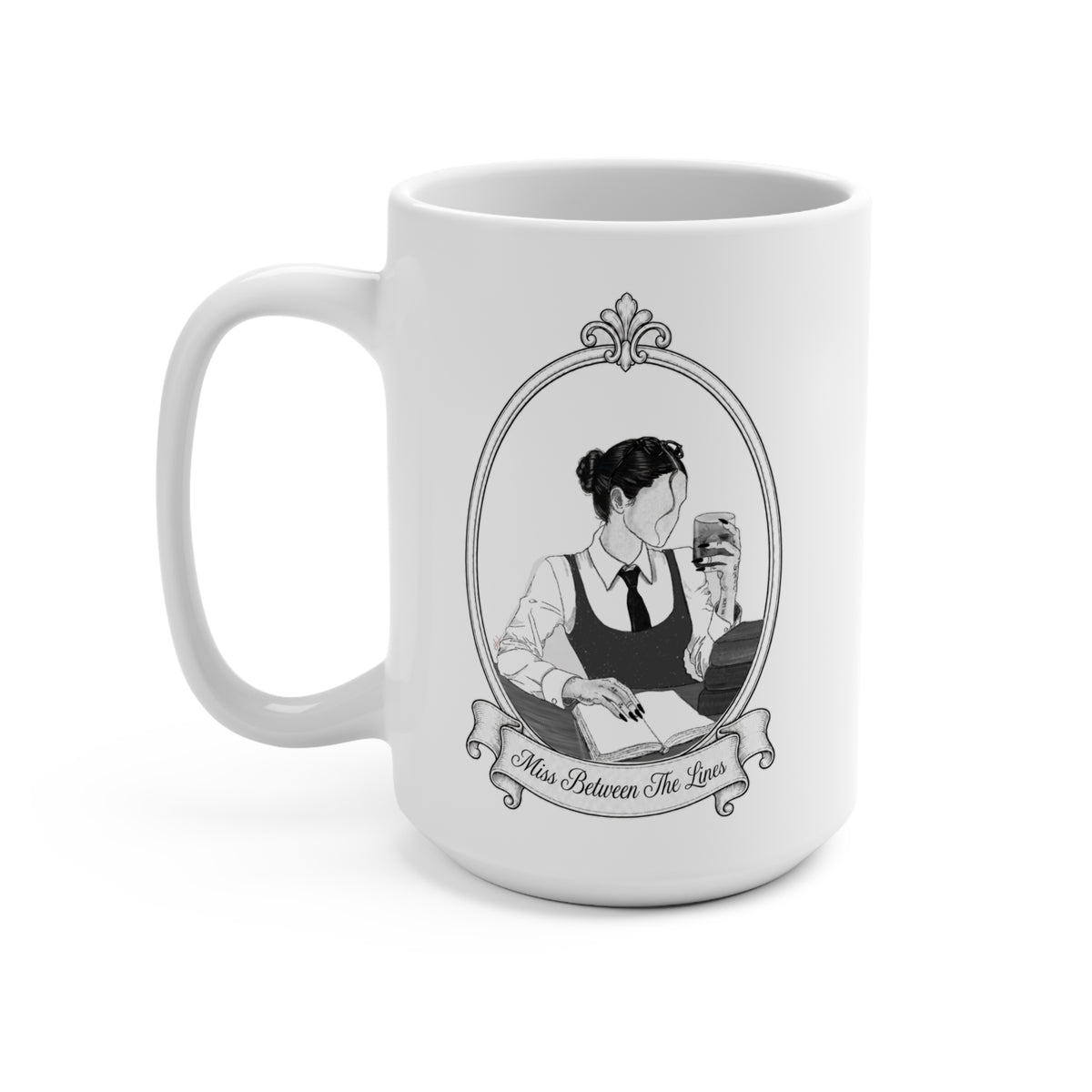 Miss Between The Lines Mug