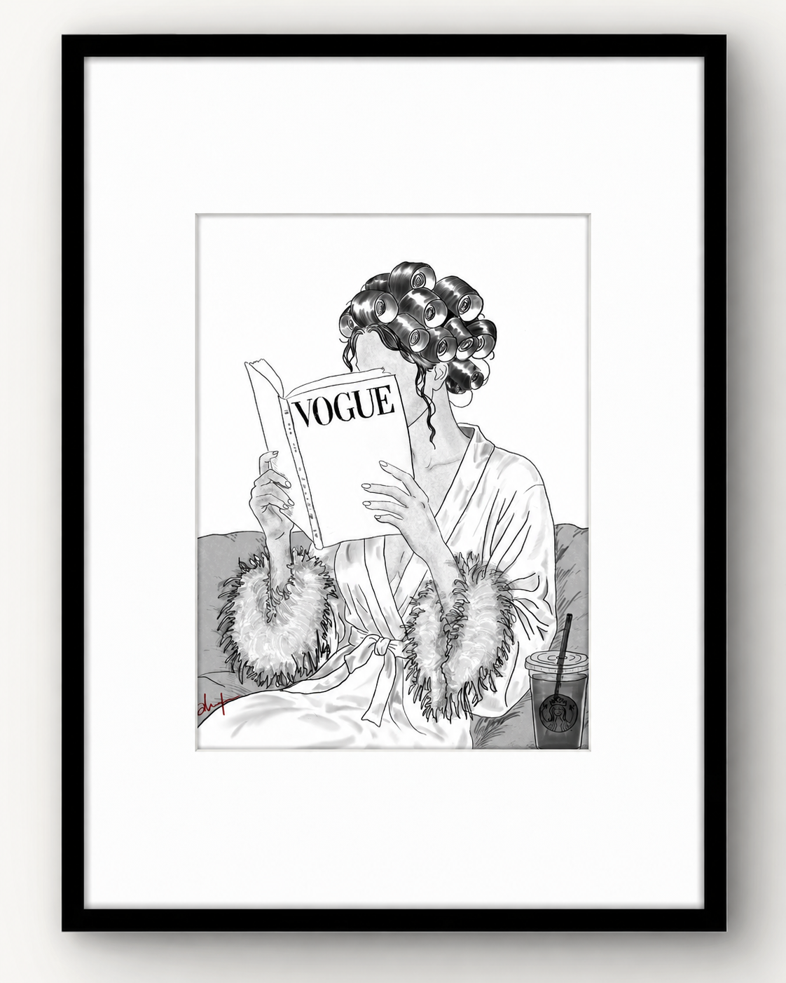 Editorial Girl (8x10 Print)