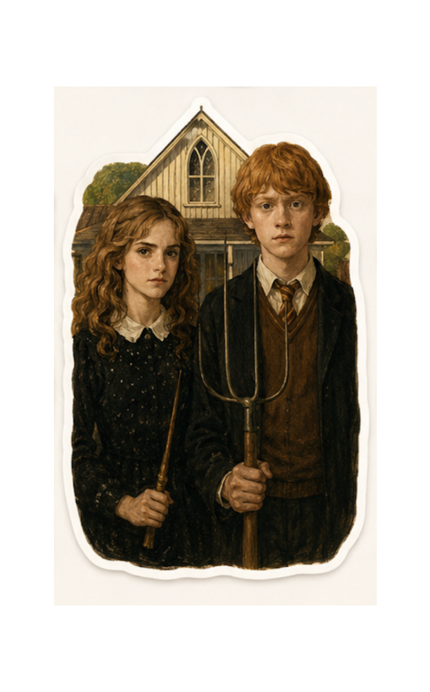 Wizards Gothic Sticker