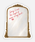 Strict Angel Sticker