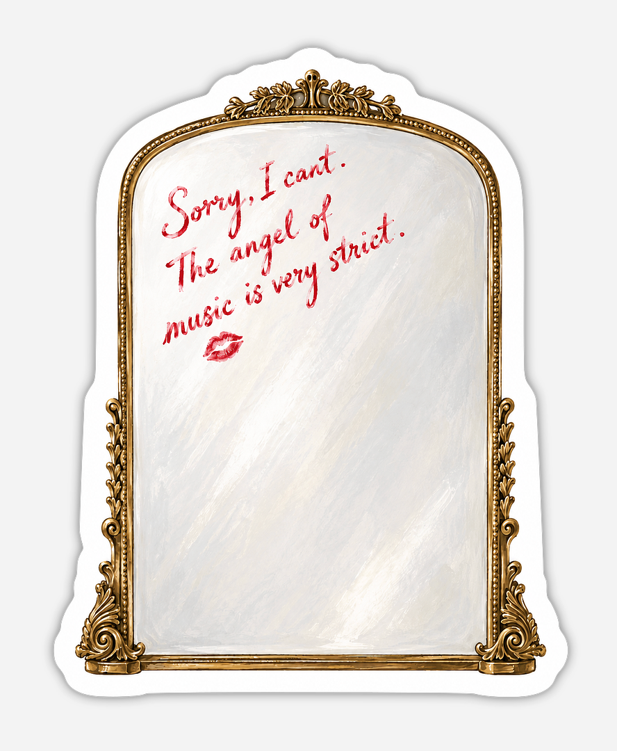 Strict Angel Sticker