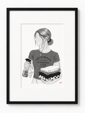 Audible Girl (8x10 Print)