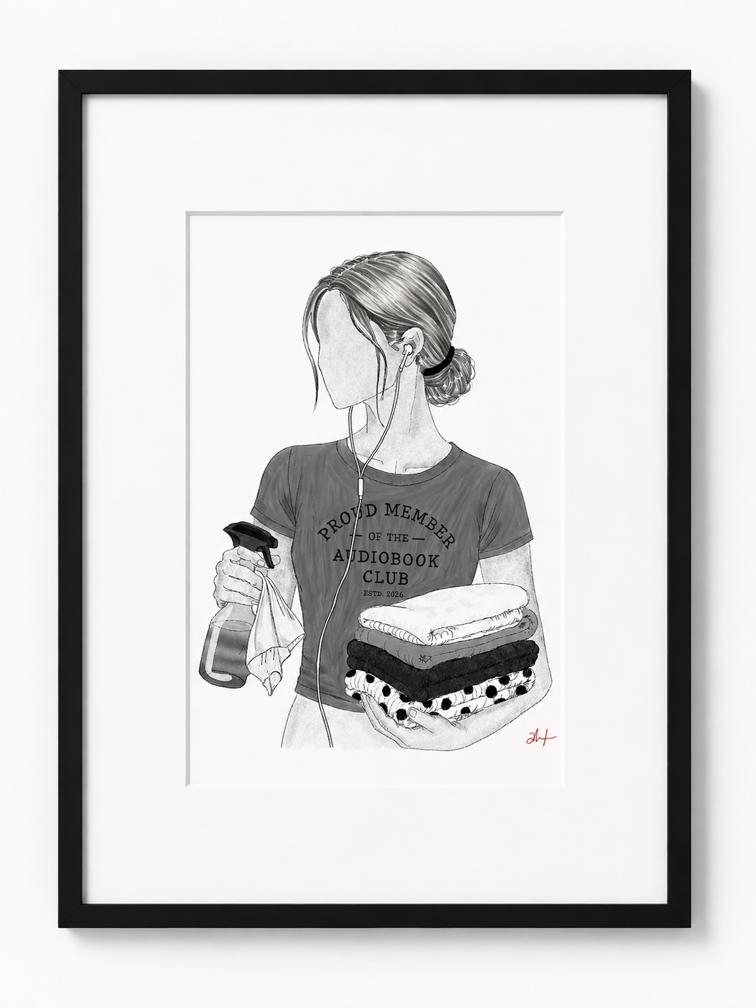 Audible Girl (8x10 Print)