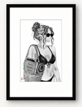 The Beach Reader (8x10 Print)