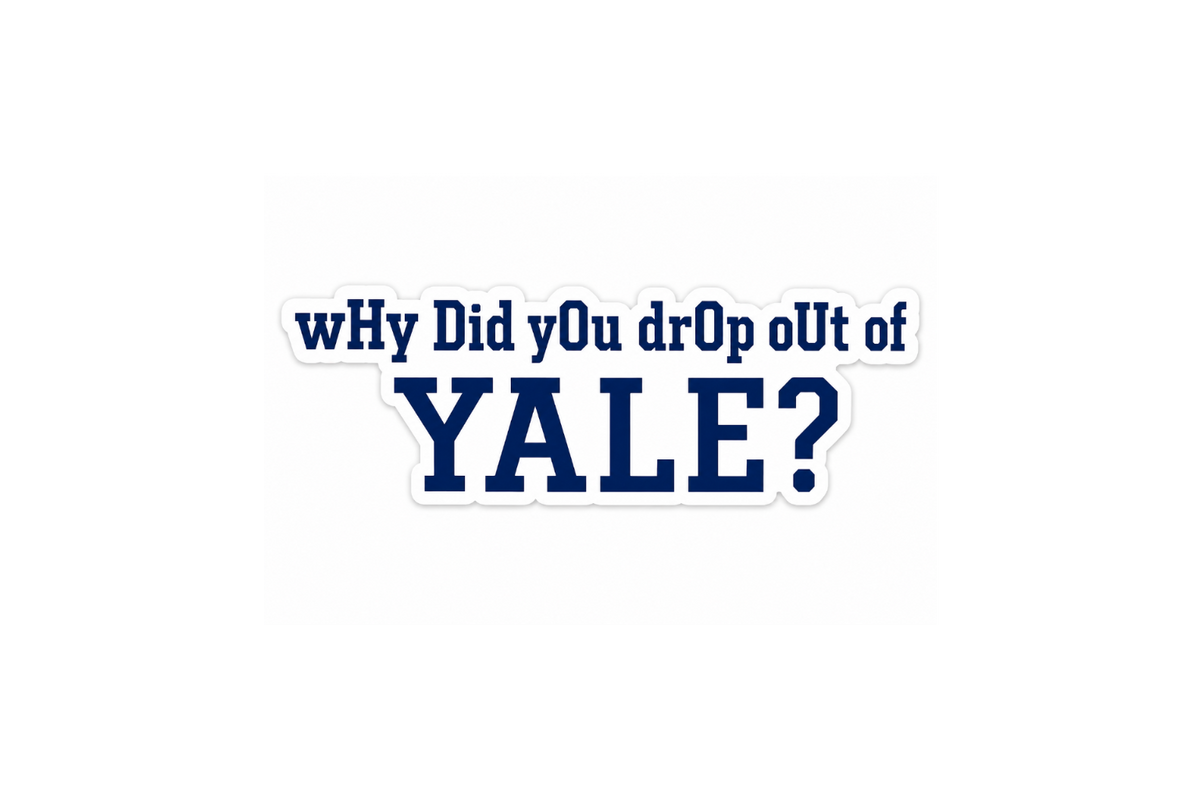 Yale Sticker