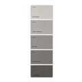 (CUSTOMIZABLE) Gray Paint Chip Bookmark