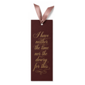 (Presale) Gold Foil Dowry Bookmark